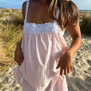 Laneway the Label Immy Mini Dress in Blush